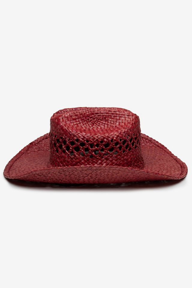 Wyeth Brodie Raffia Cowboy Hat #2