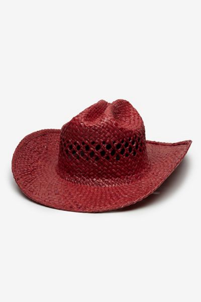 Wyeth Brodie Raffia Cowboy Hat