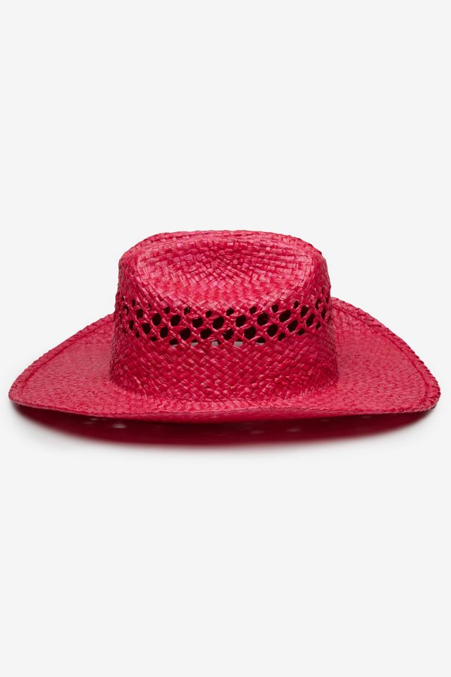Wyeth Brodie Raffia Cowboy Hat #2