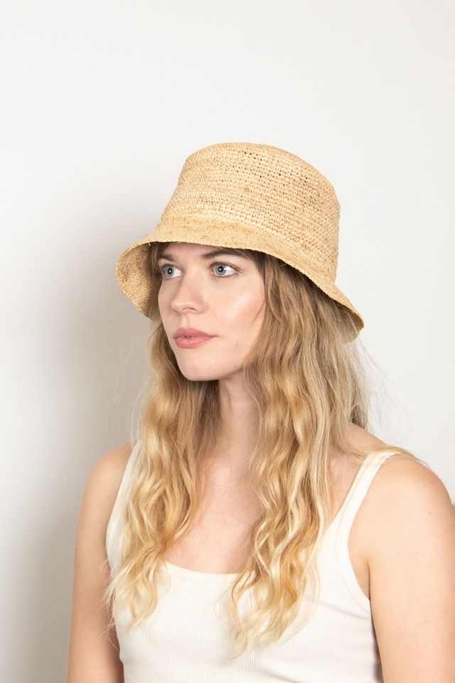 Wyeth Aden Raffia Bucket Hat #3