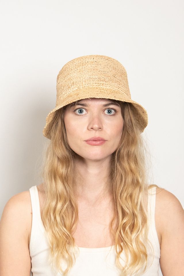 Wyeth Aden Raffia Bucket Hat #4