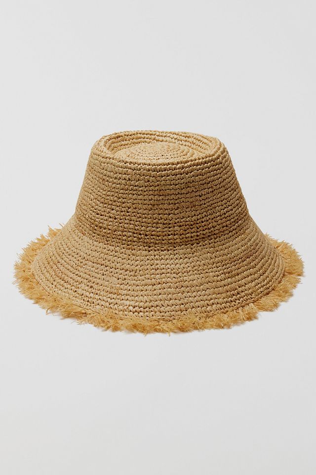 Wyeth Bora Bora Raffia Bucket Hat #2