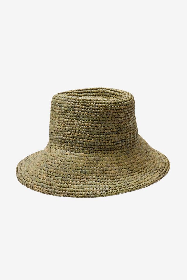 Wyeth Lolo Raffia Straw Bucket Hat #1