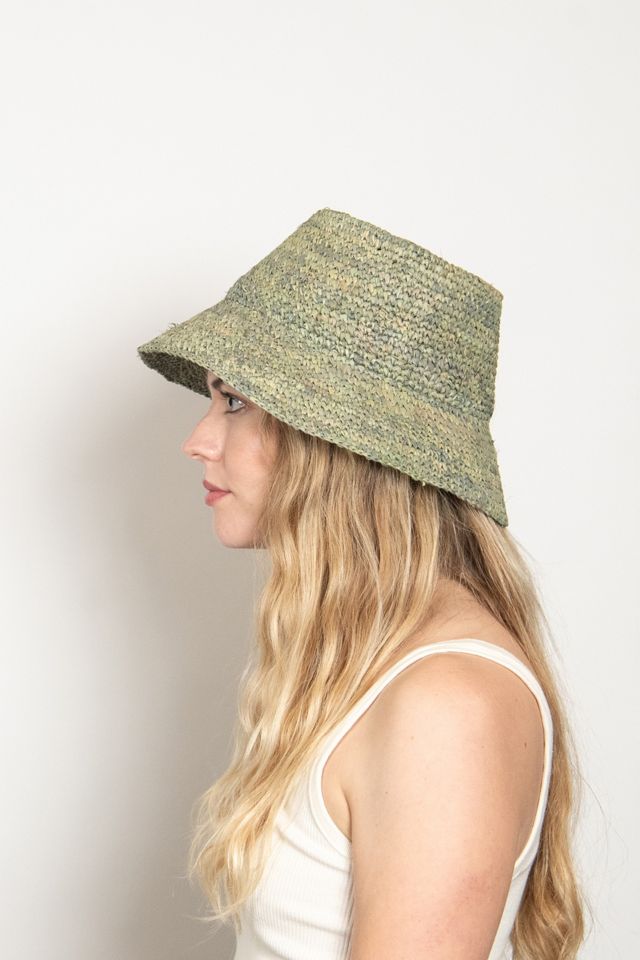 Wyeth Lolo Raffia Straw Bucket Hat #2