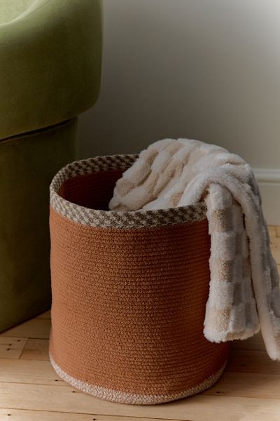 Lorena Canals X Smallable Nell Braided Cotton Storage Basket
