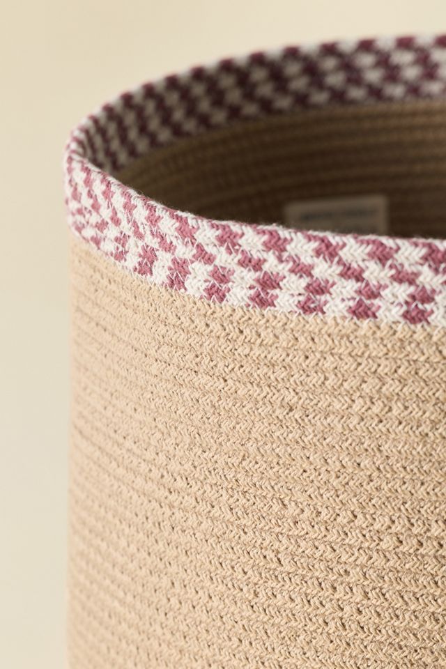 Lorena Canals X Smallable Nell Braided Cotton Storage Basket #2