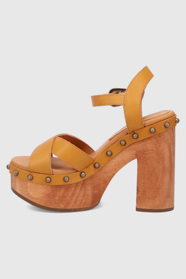 Dingo Lotus Wooden Platform Sandal #2