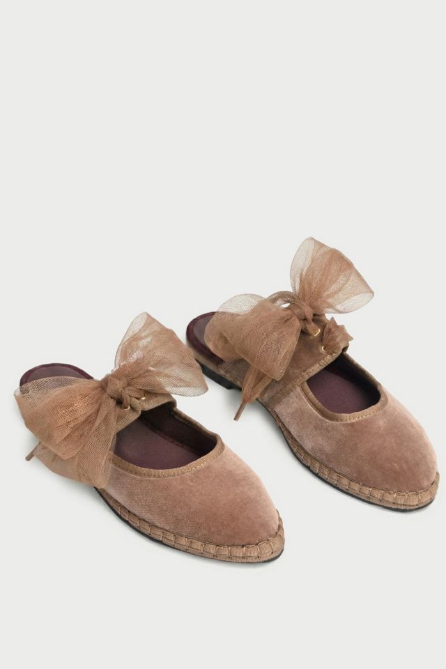 Flabelus Women's Mesh Bow Cinna Mary Janes #1