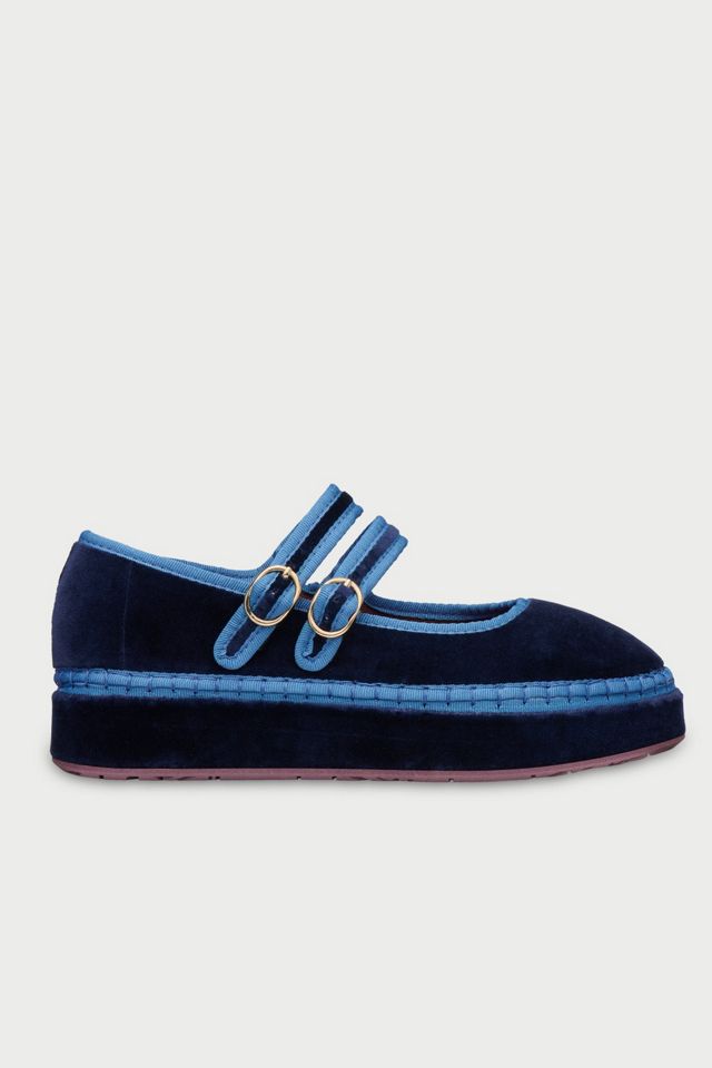 Flabelus Women's Claire Double Mary Janes #1