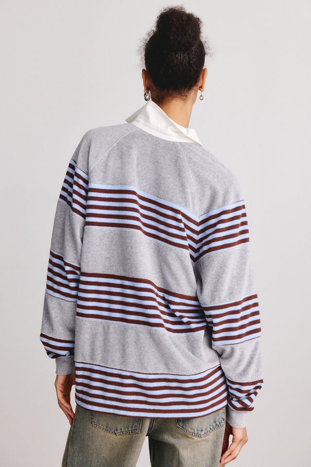 Out From Under Oversized Long Sleeve Rugby Shirt #3