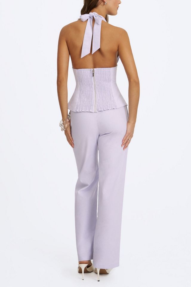 Miss Circle Laureen Linen Straight Pants #4