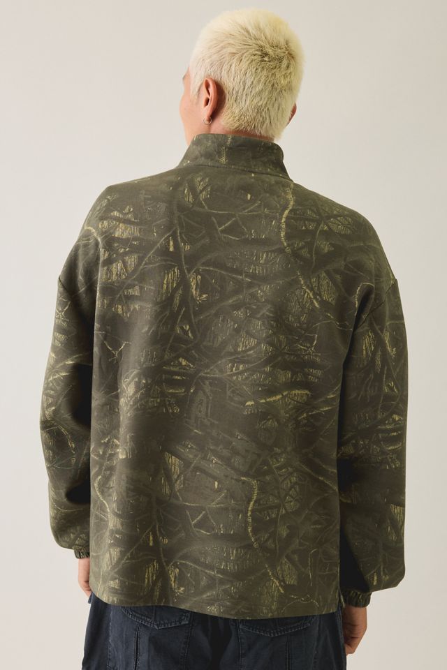 Puma Sports Allover Camo Quarter-Zip Sweatshirt #1
