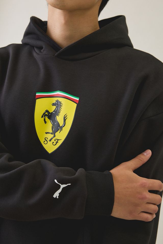 Puma Scuderia Ferrari Shield Graphic Hoodie Sweatshirt #2