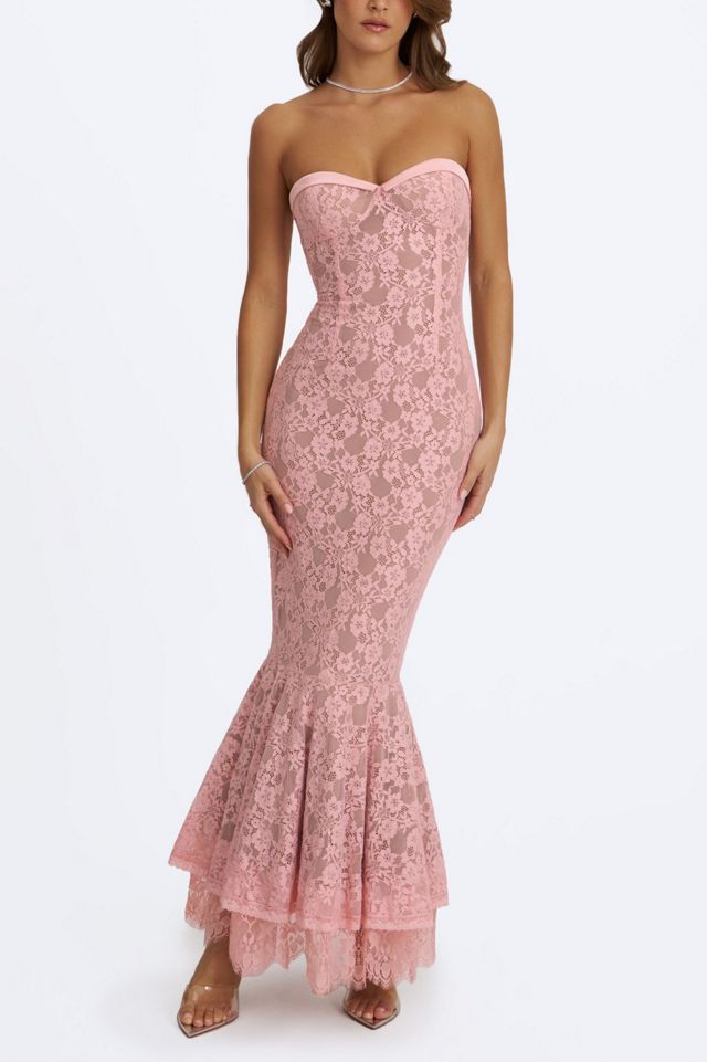 Miss Circle Rosalyn Lace Sweetheart Maxi Mermaid Dress #2