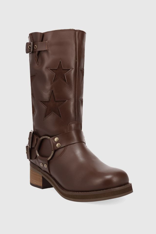 Dingo Blacklist Star Leather Boot #1