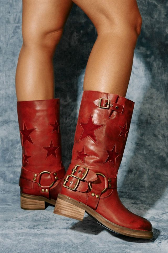Dingo Blacklist Star Leather Boot #1
