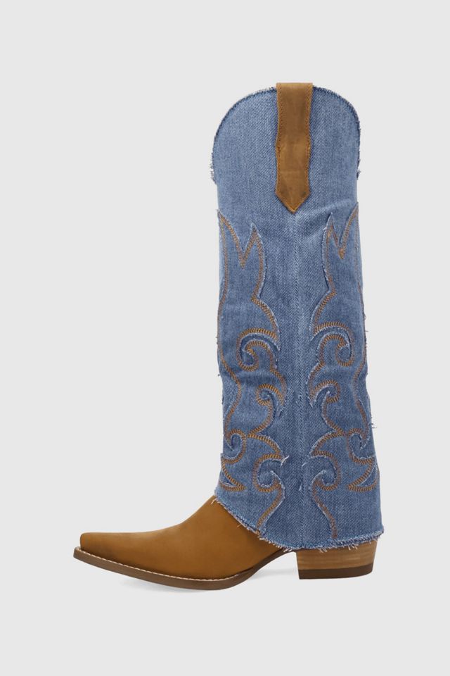 Dingo Blue Jean Baby Leather Cowboy Boot #2