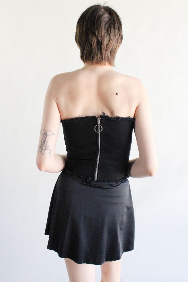 Vintage Reworked Denim Bustier #1