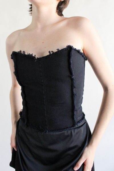 Vintage Reworked Denim Bustier
