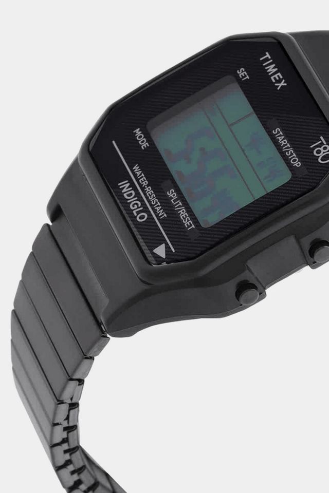 Timex 80 Alarm Quartz Digital Expansion Band Watch #1