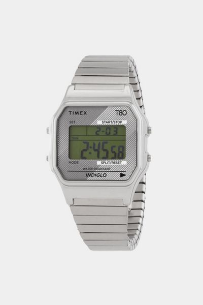 Timex 80 Alarm Quartz Digital Expansion Band Watch