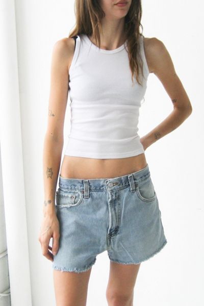 Vintage Levis Cut Off Denim Short