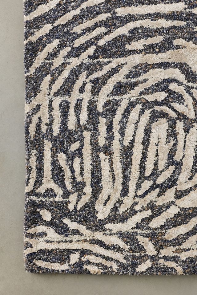Atlas Swirl Hand-Tufted Rug #3