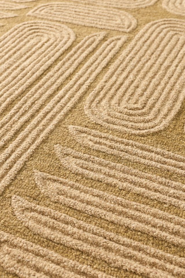 Torin Abstract Hand-Tufted Wool Rug #2