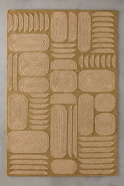 Torin Abstract Hand-Tufted Wool Rug