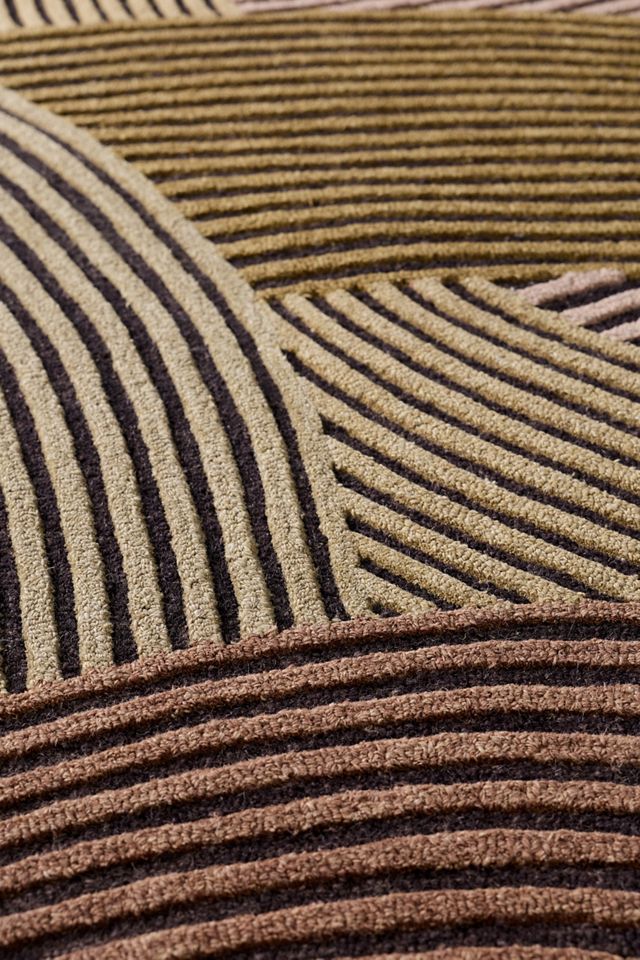 Knox Waves Hand-Tufted Wool Rug #2