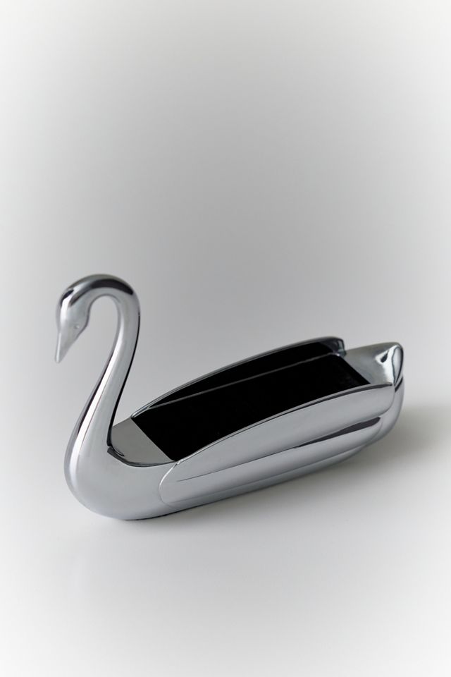 Swan Shaped Metal Ring Holder #2