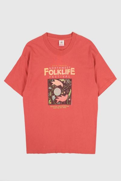 Vintage 1995 Northwest Folklife Festival Tee