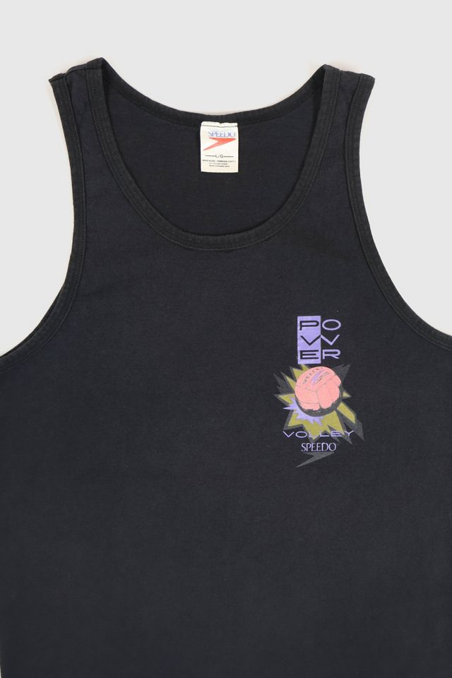 Vintage Speedo Power Volleyball Tank Top #2