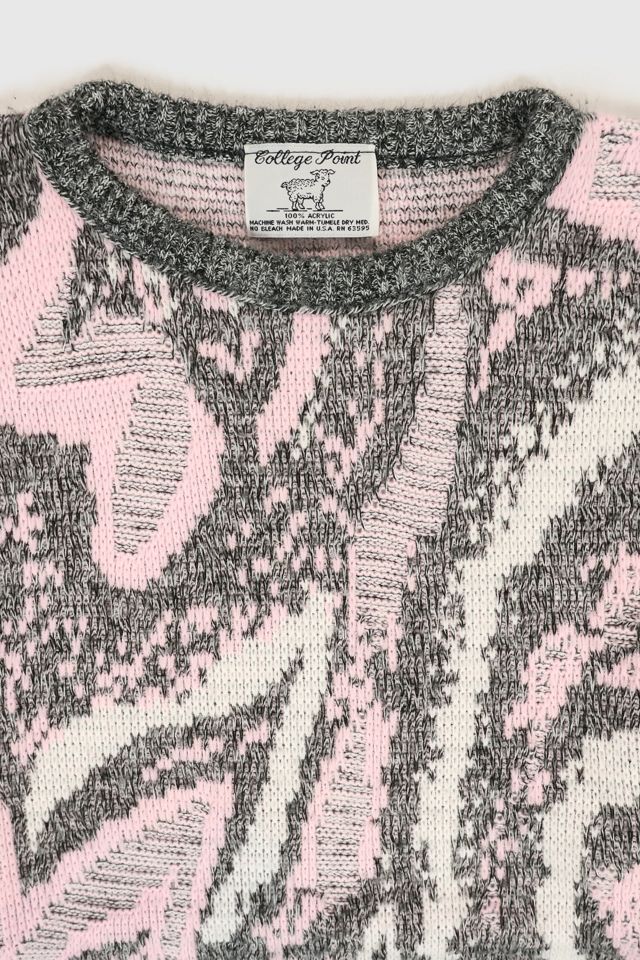Vintage Pink Sweater #3