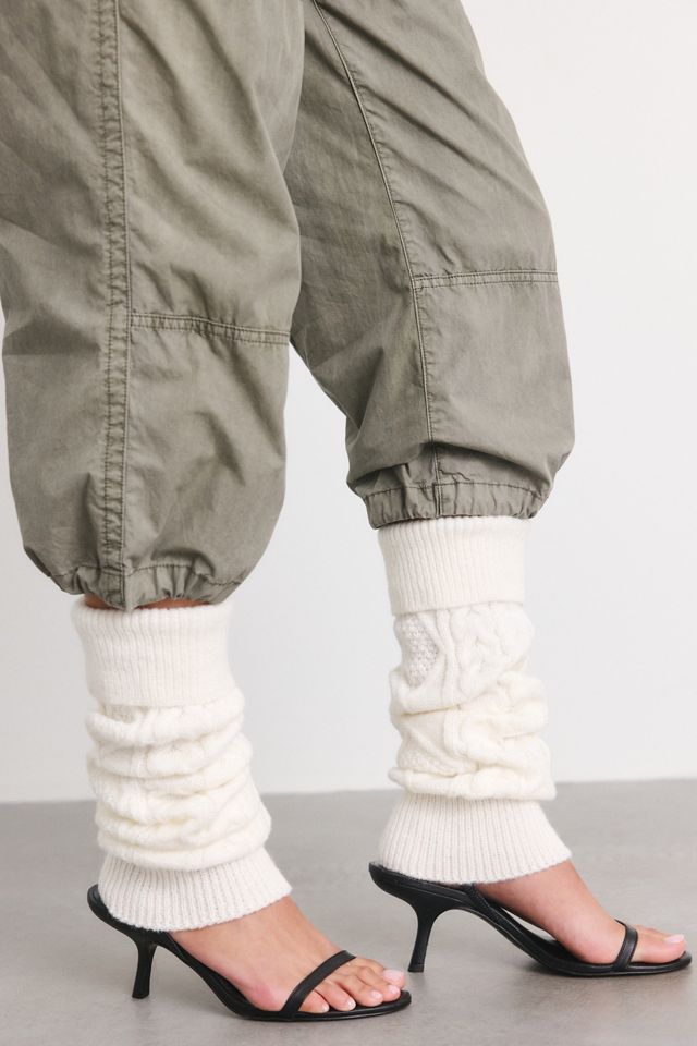 Wren Cable Knit Leg Warmers #1