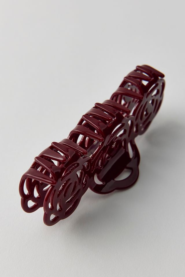 Rosette Flower Claw Clip #2