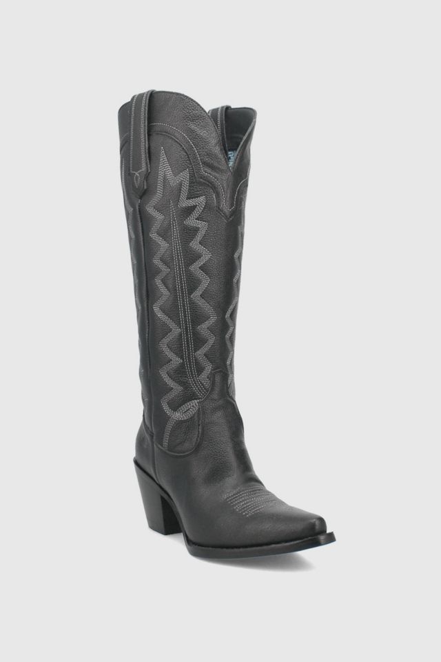Dingo High Cotton Leather Cowboy Boot #1