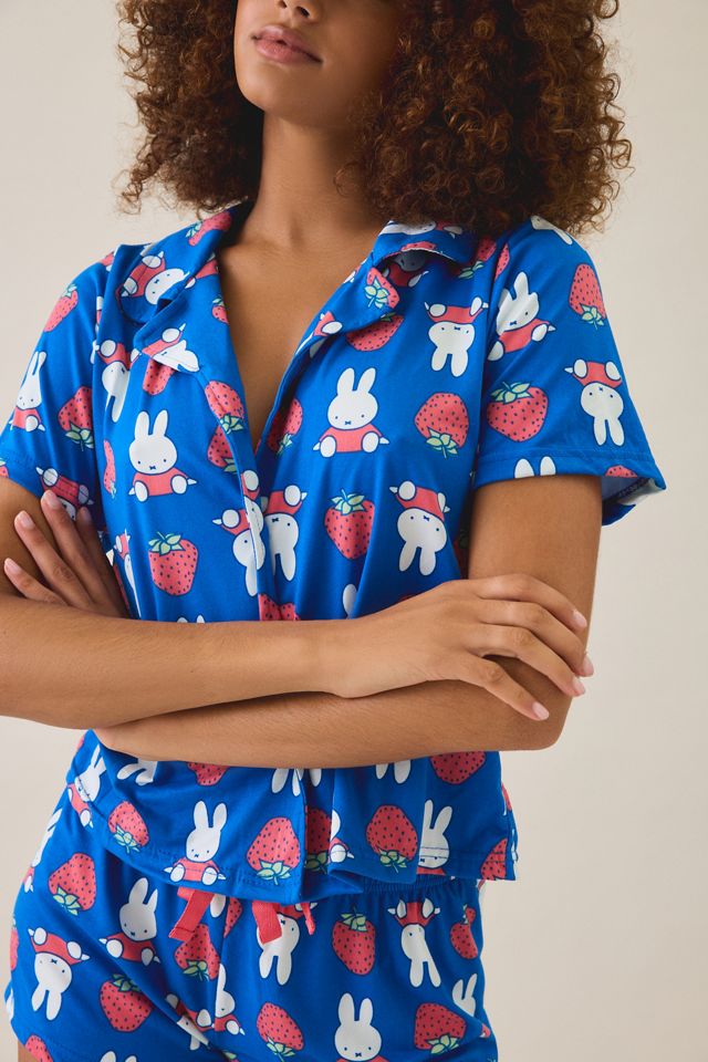Miffy Strawberry Printed Shorts 2-Piece PJ Set #2