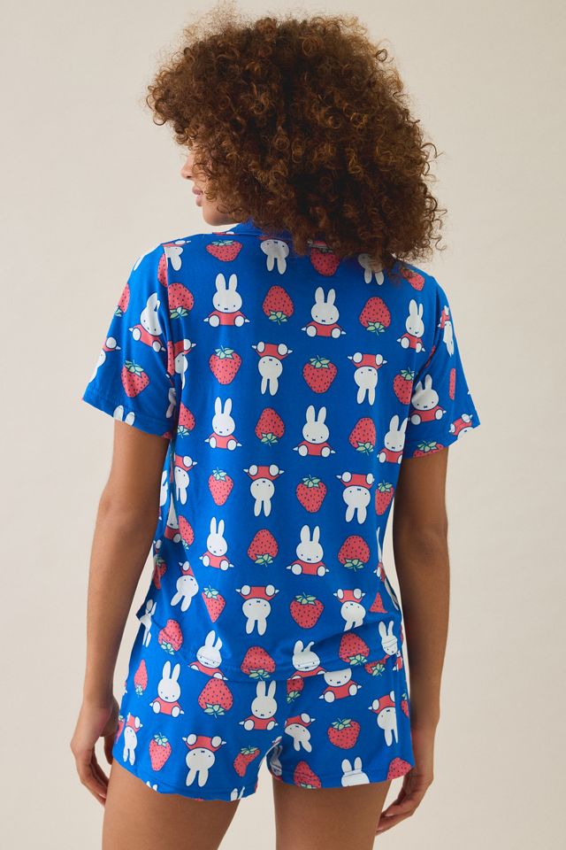 Miffy Strawberry Printed Shorts 2-Piece PJ Set #4