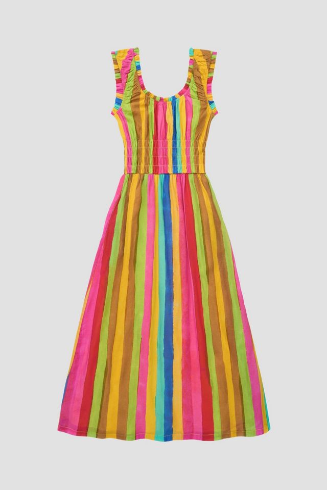Lisa Says Gah Annie Gingham Embroidered Dress #1