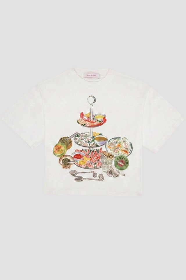 Lisa Says Gah Oyster Tower Charlie Tee #1