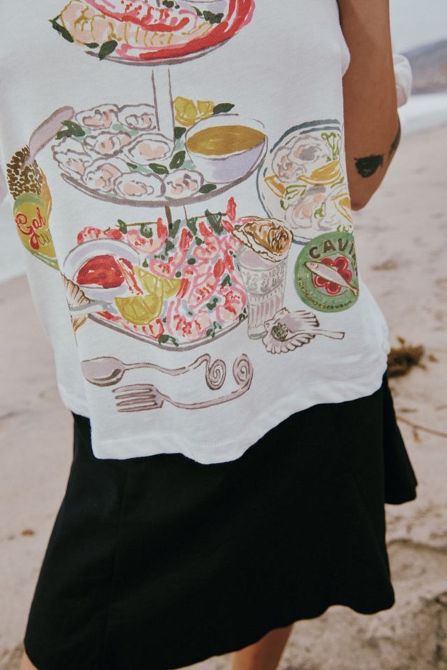 Lisa Says Gah Oyster Tower Charlie Tee #2