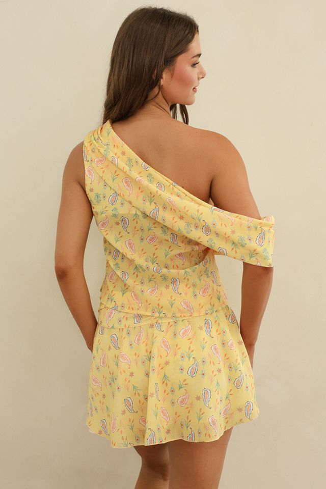 Dippin Daisys Asymmetrical Shoulder Verano Top #2