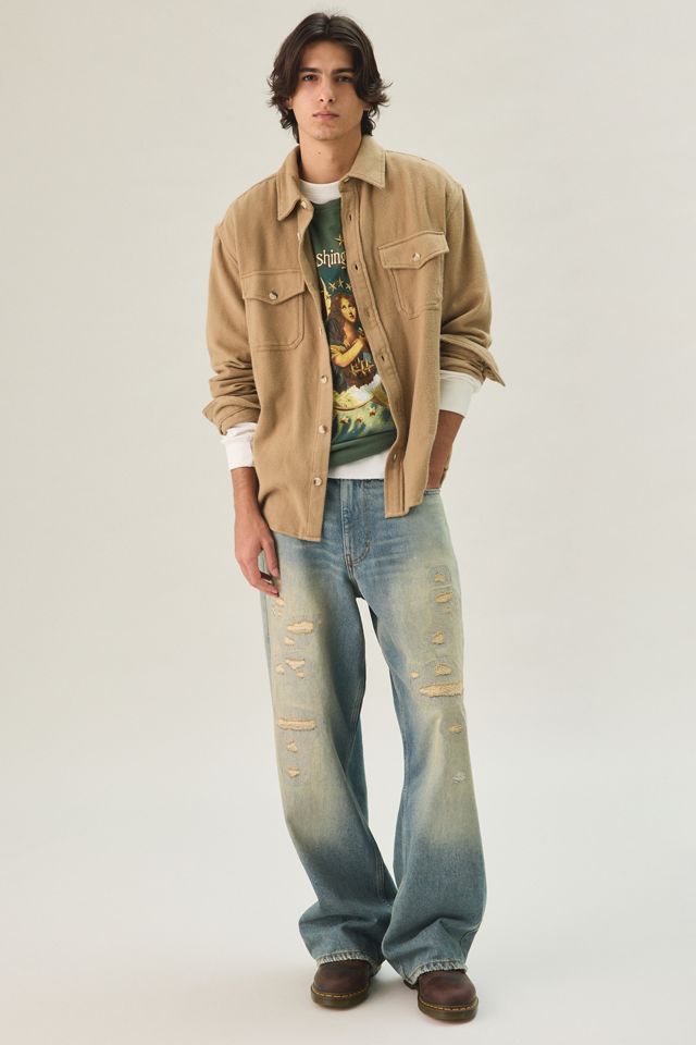 BDG Heavy Flannel Overshirt #1
