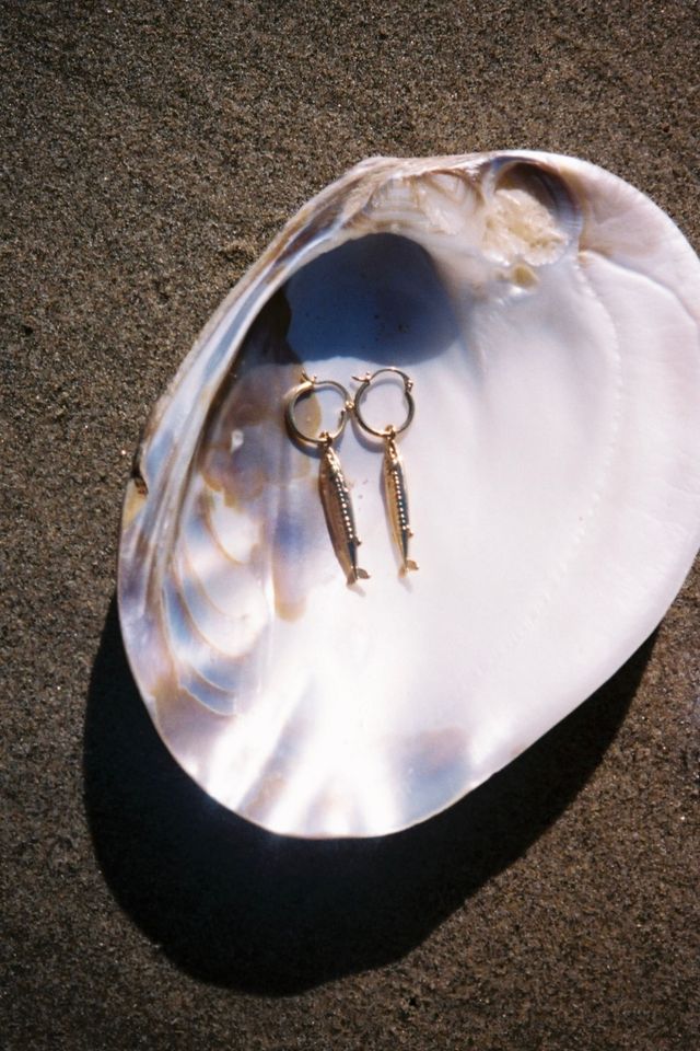 Lisa Says Gah Anchovy Earrings #3