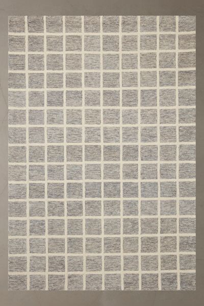 Nora Grid Hand-Tufted Rug