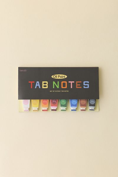 ban.do Oil Paint Sticky Note Tab Set