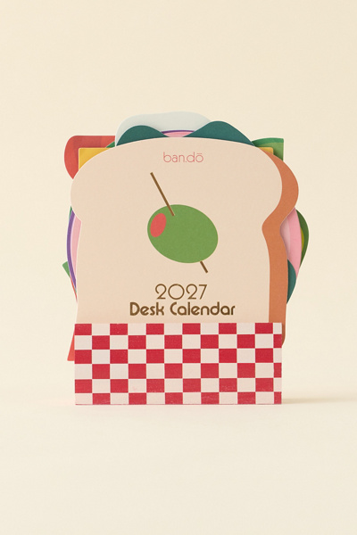ban.do Sandwich Mini 2027 Desk Calendar