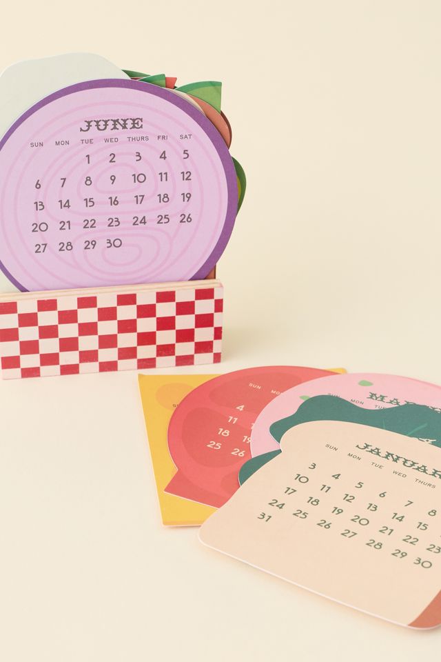 ban.do Sandwich Mini 2027 Desk Calendar #2