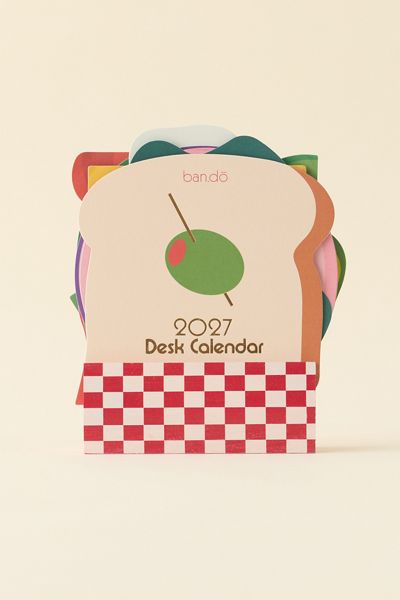 ban.do Sandwich Mini 2027 Desk Calendar
